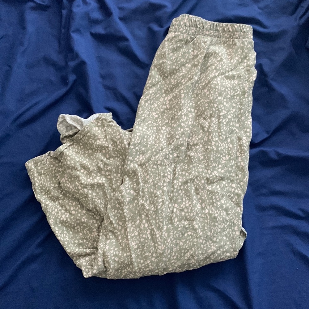 Green wrap skirt